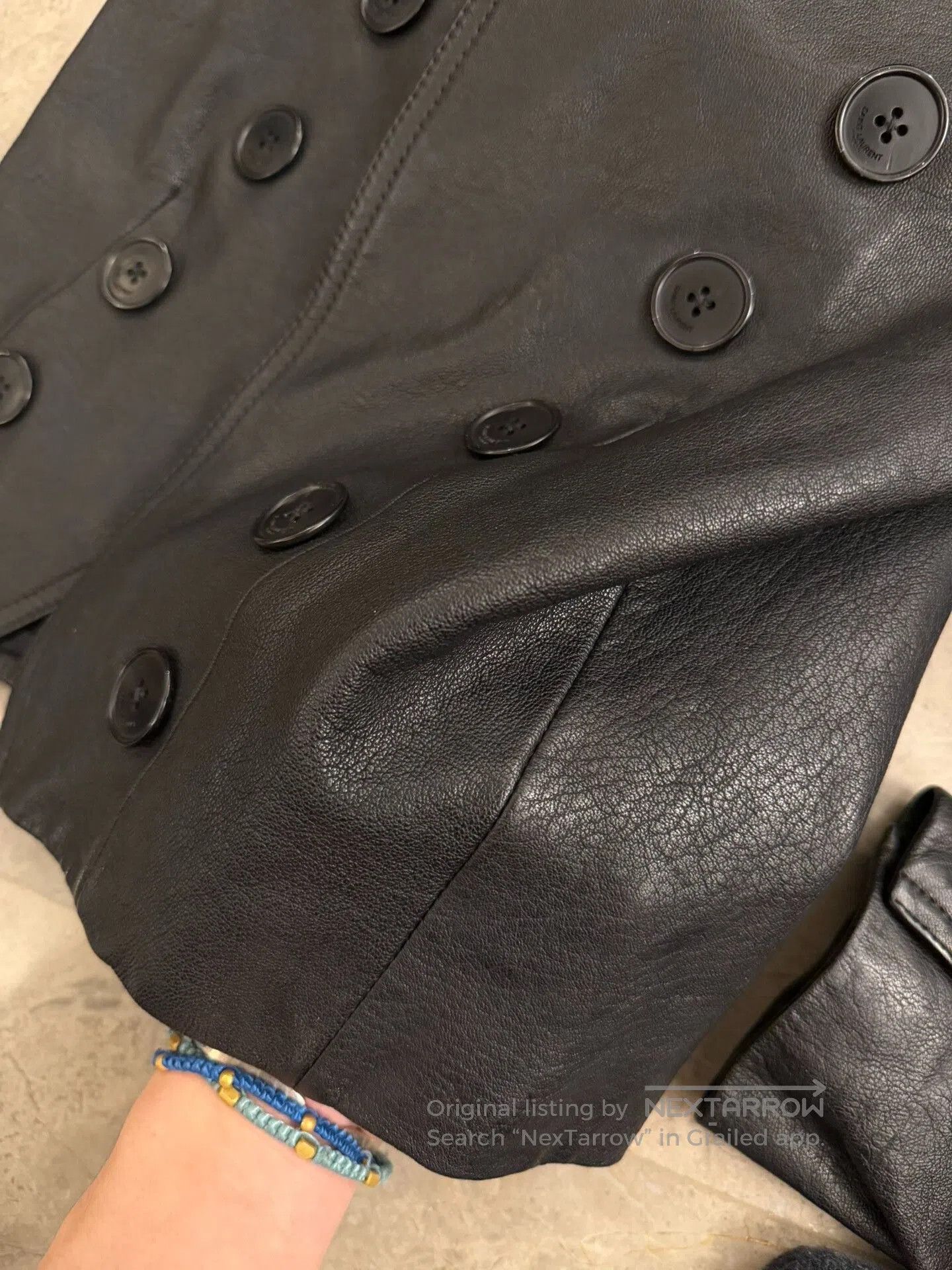 Saint Laurent Paris Saint Laurent Lambskin Leather Jacket. Size US S / EU 44-46 / 1 - 7 Thumbnail