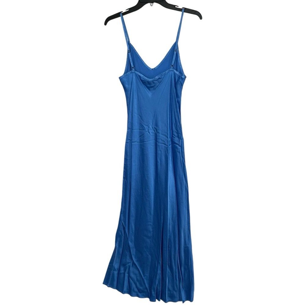 Enza Costa ENZA COSTA SATIN BIAS CUT SLIP DRESS IN POOL BLUE WOMENS Size S / US 4 / IT 40 - 7 Thumbnail