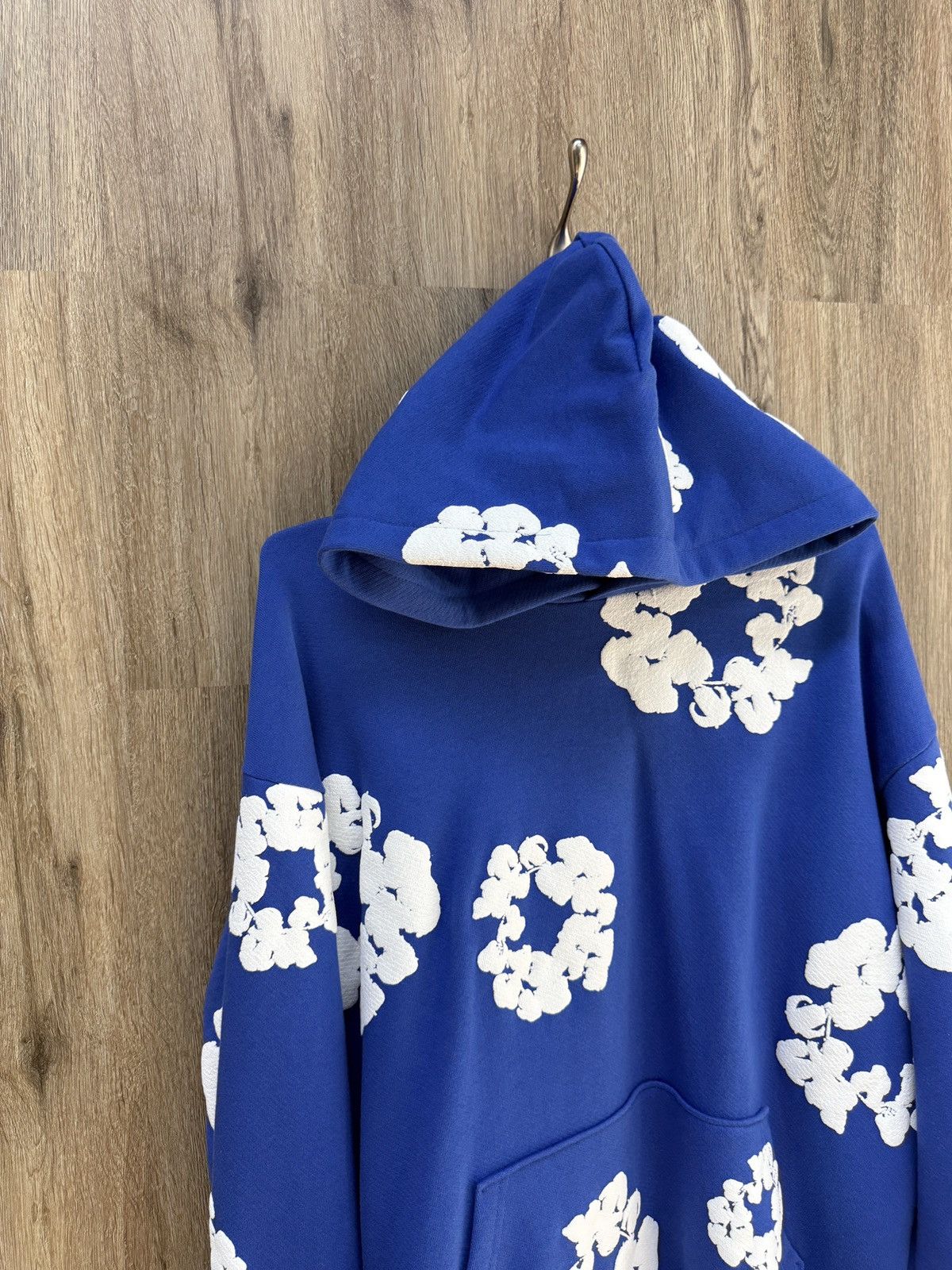 DENIM TEARS Denim Tear Baby Blue Flower Hoodie Size US L / EU 52-54 / 3 - 2 Thumbnail