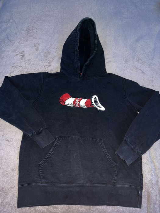 Cat in the hat on sale hoodie