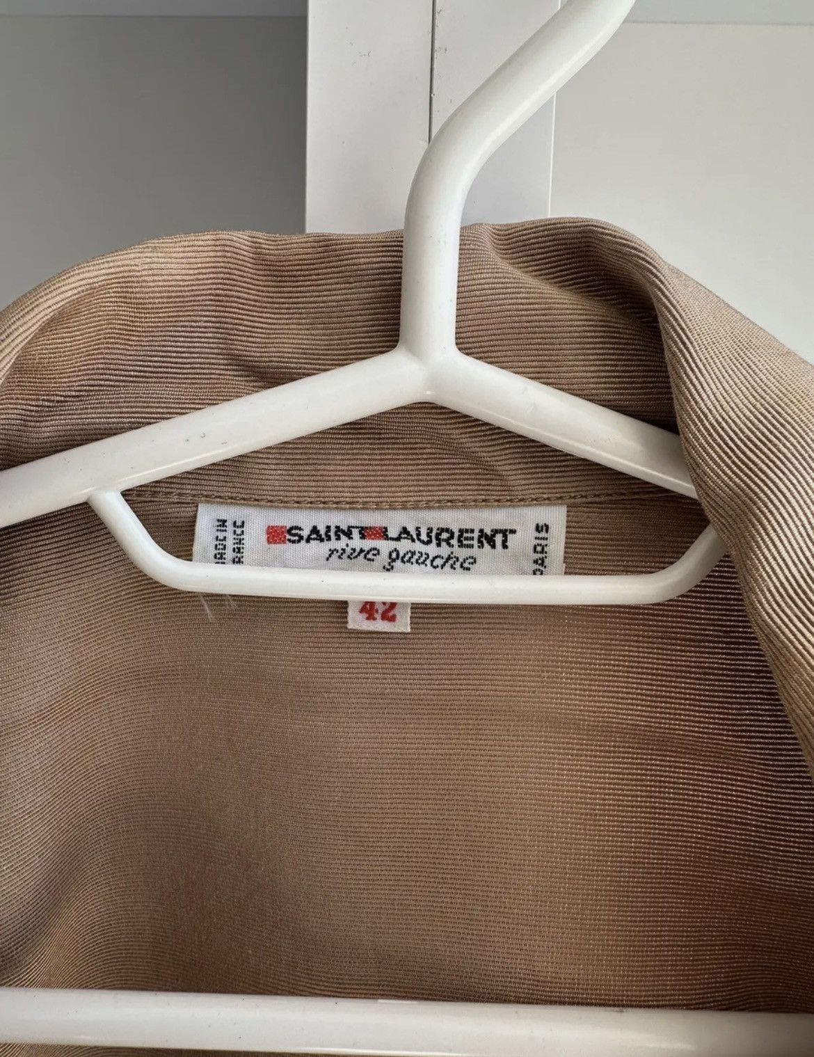 Yves Saint Laurent Vintage Saint Laurent Paris Rive Gauche Blazer 80s Jacket Size M / US 6-8 / IT 42-44 - 7 Thumbnail
