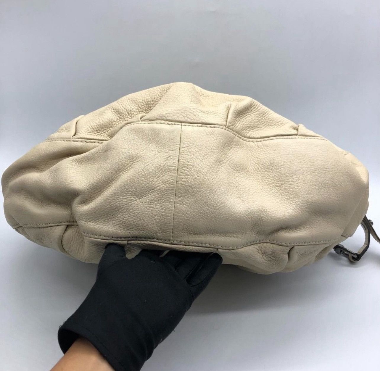 Gucci Gucci ivory leather icon hobo bag cream Size ONE SIZE - 4 Thumbnail