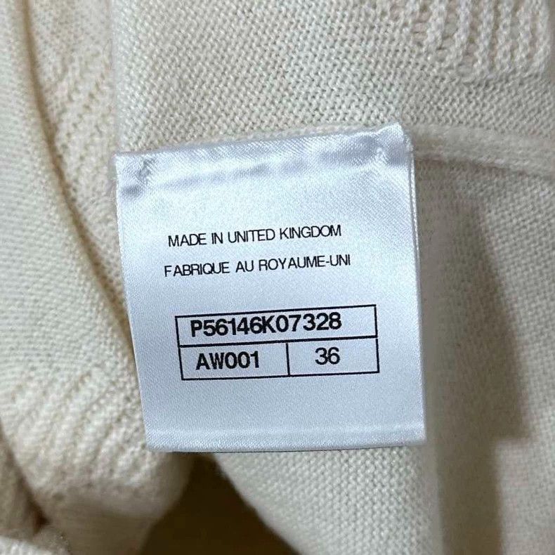 Chanel Chanel Camellia lion decorated cashmere sweater 2504-Nextar Size XS / US 0-2 / IT 36-38 - 6 Thumbnail