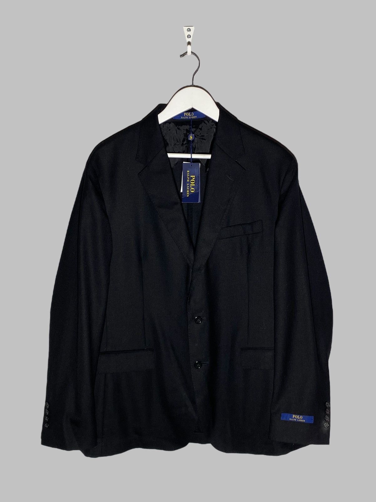 Polo Ralph Lauren Polo Ralph Lauren Black Traveler Suit Blazer Jacket Size 44R Size 44R - 1 Thumbnail