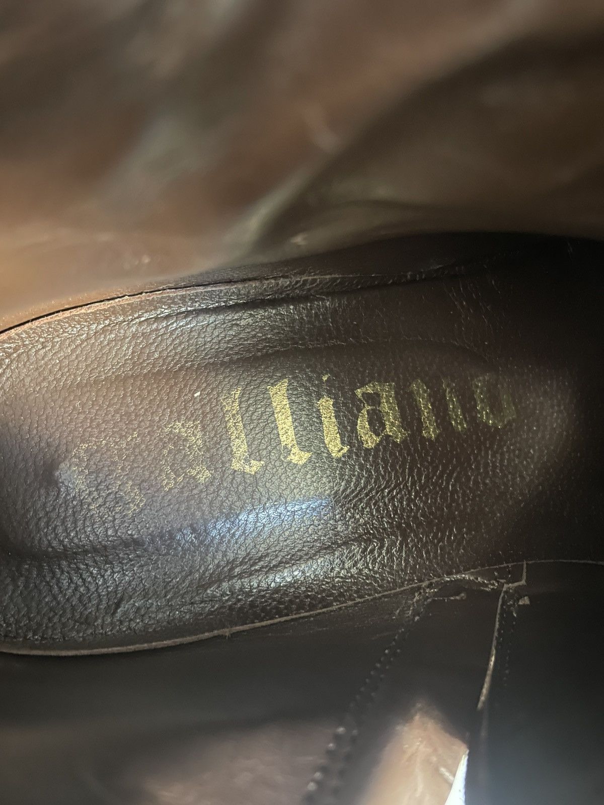 John Galliano Last drop✅✅galliano suede buckle boots western cowboy y2k Size US 8 / EU 41 - 11 Thumbnail