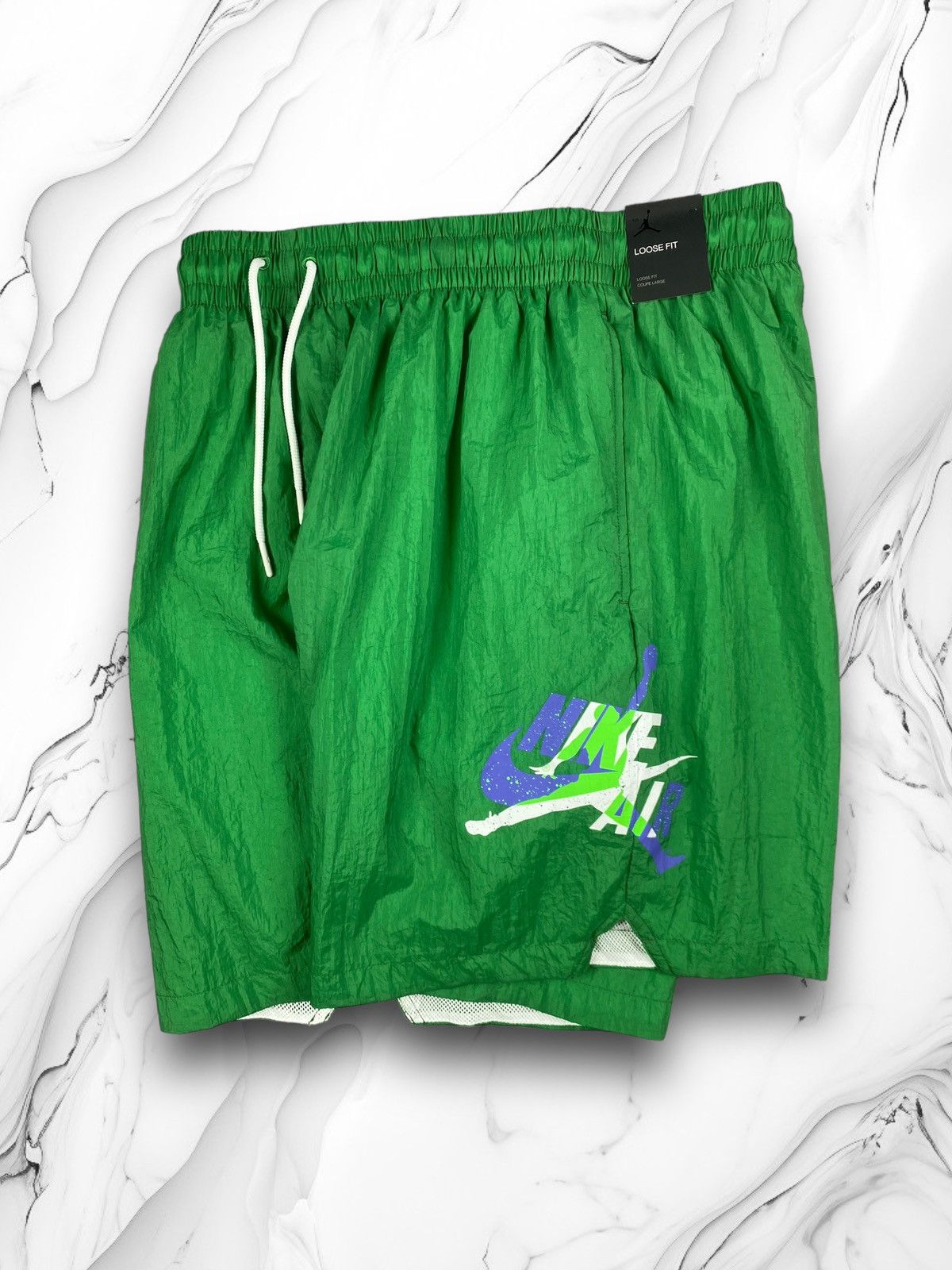 New Nike Air Jordan Drill Big Logo Shorts Size XL