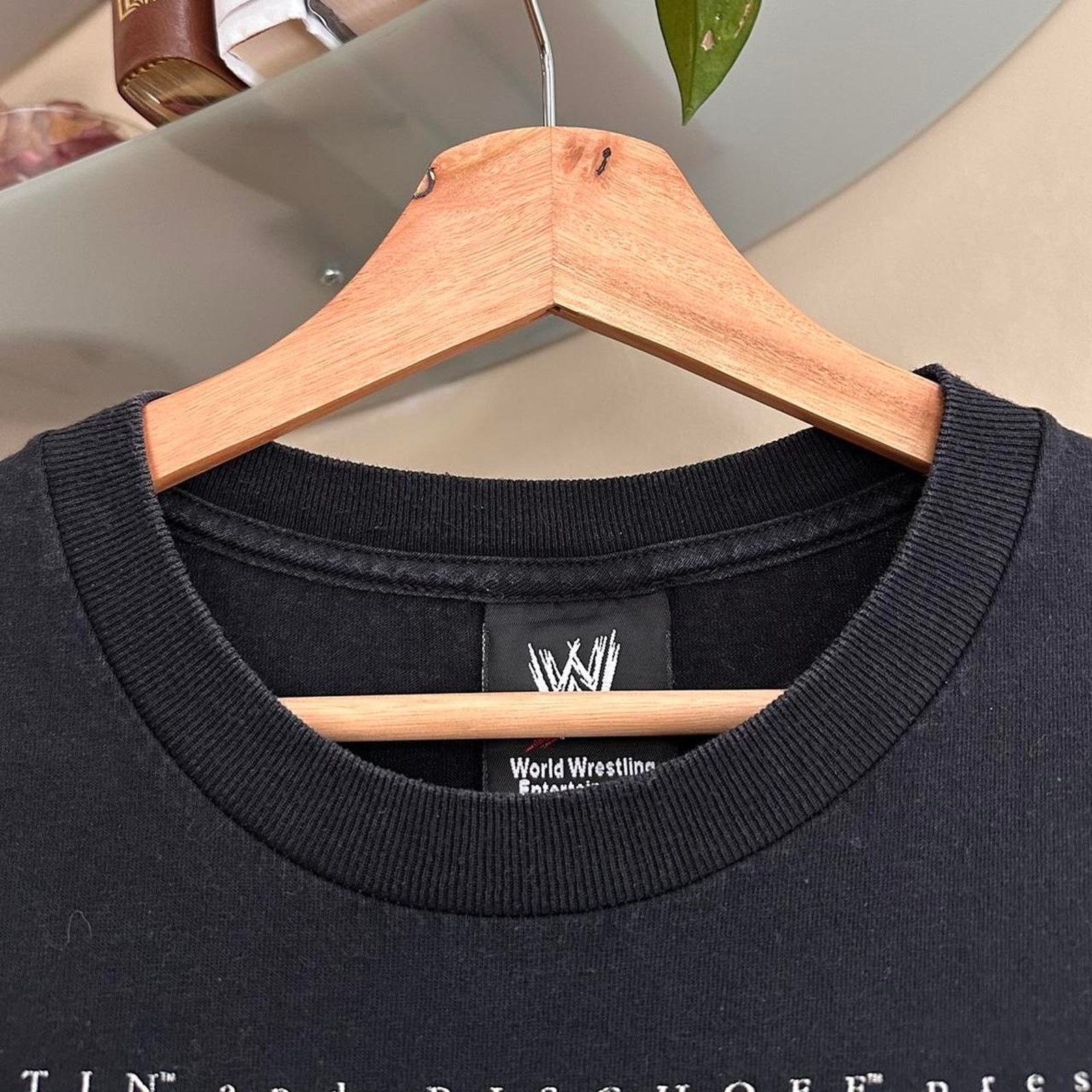 Vintage × WCW/nWo × WWF Vintage WWE Bad Blood Kevin Nash Vs Triple H Shirt Size US L / EU 52-54 / 3 - 4 Thumbnail