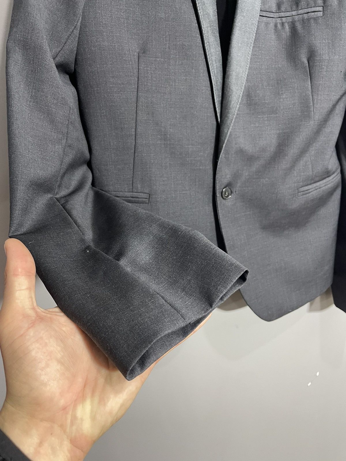Allsaints All Saints Spitalfields dark graphite blazer size 38 Size XS / US 0-2 / IT 36-38 - 3 Thumbnail