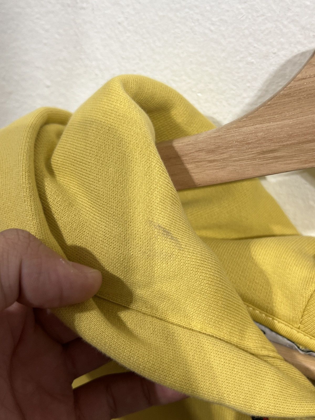 Lanvin Lanvin Yellow/Red Logo Hoodie Size US M / EU 48-50 / 2 - 2 Thumbnail