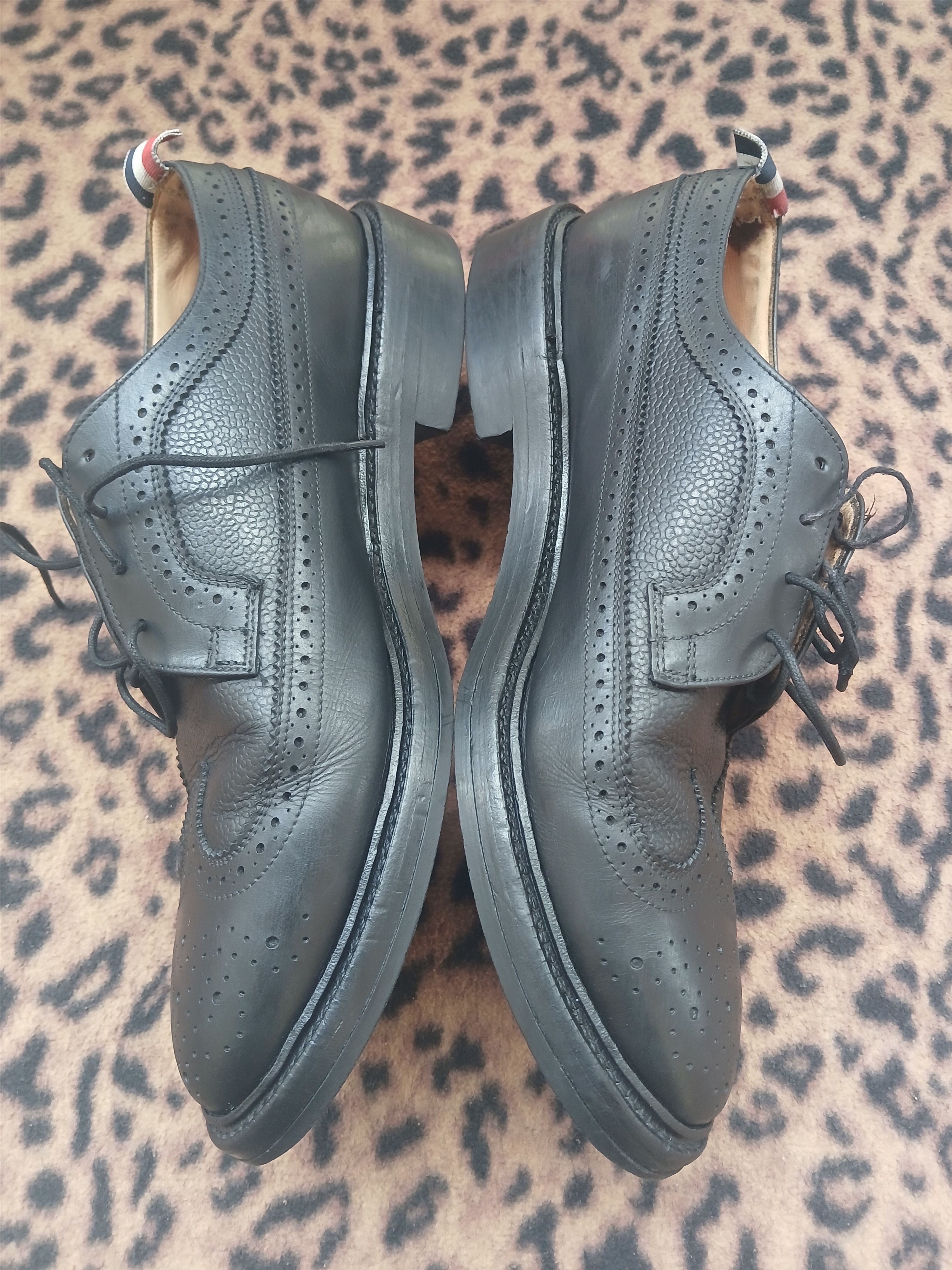 Thom Browne Thom Browne Longwing blogue black shoe Size US 10.5 / EU 43-44 - 2 Thumbnail