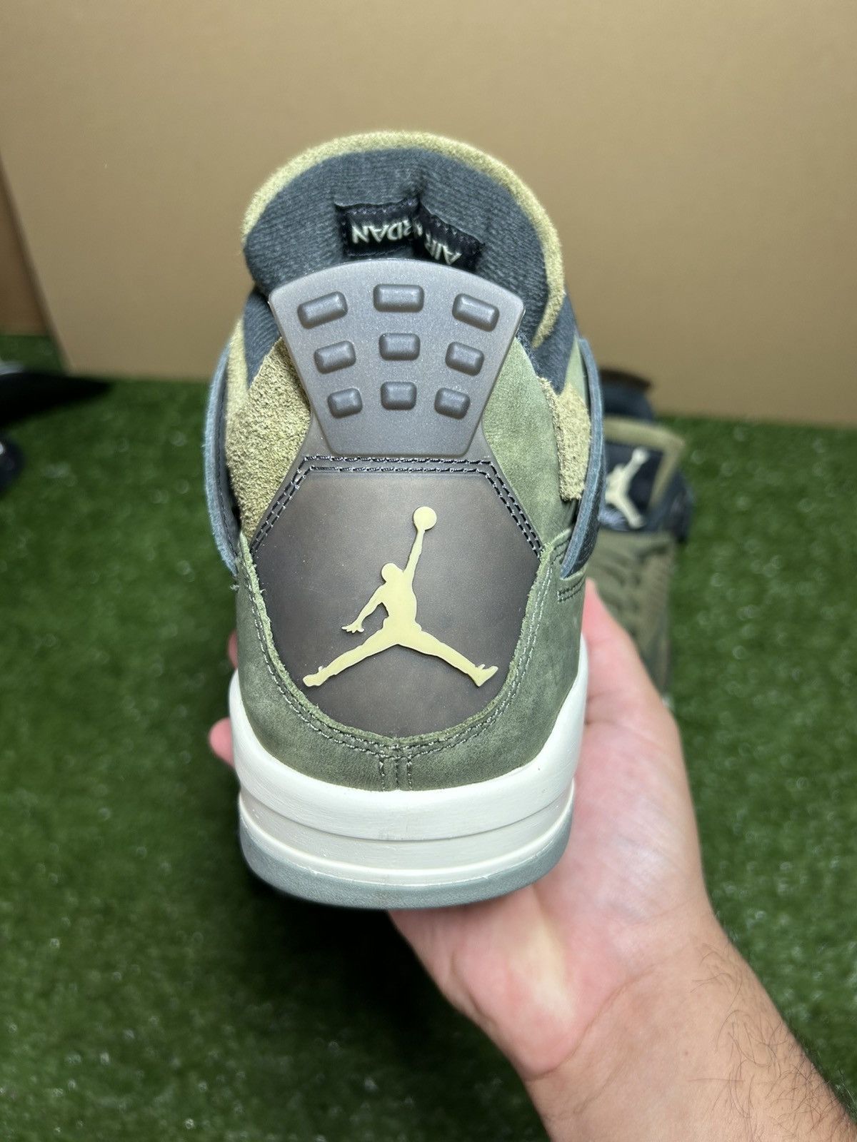 Jordan Brand Jordan 4 Olive green Size US 10 / EU 43 - 8 Thumbnail