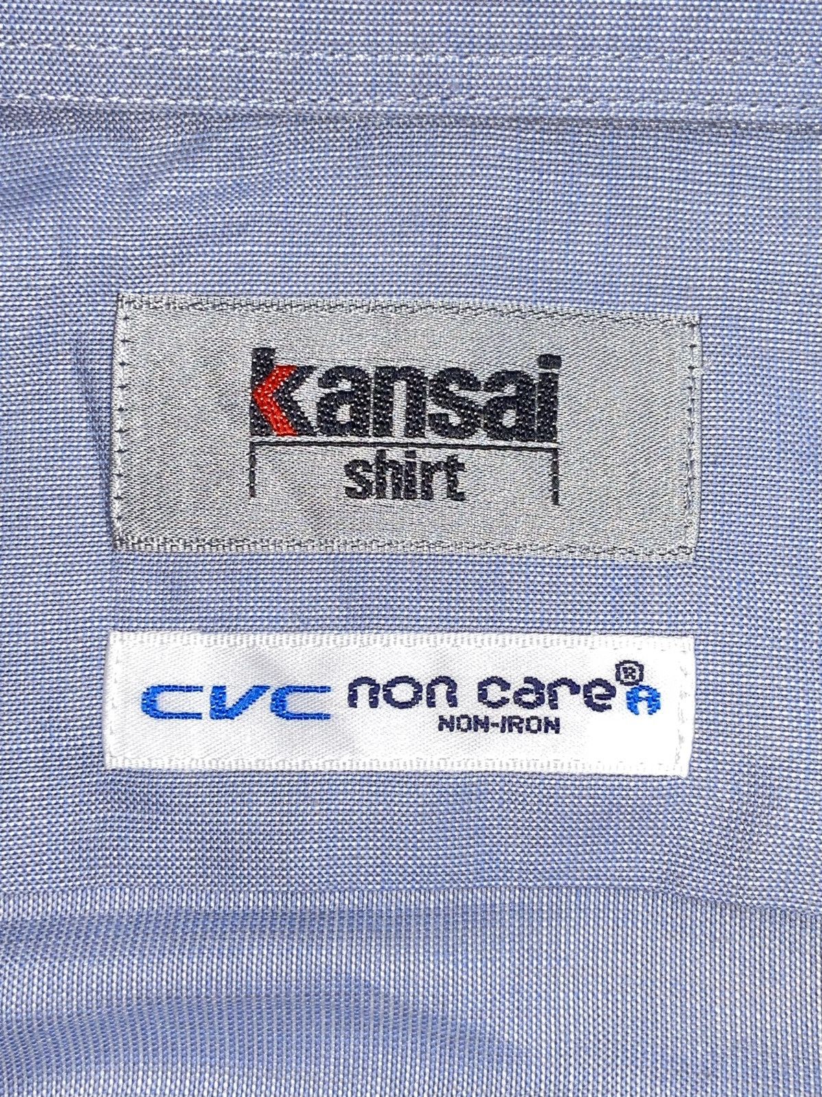 Japanese Brand × Kansai Yamamoto KANSAI YAMAMOTO Blue Shirt Size US L / EU 52-54 / 3 - 6 Thumbnail