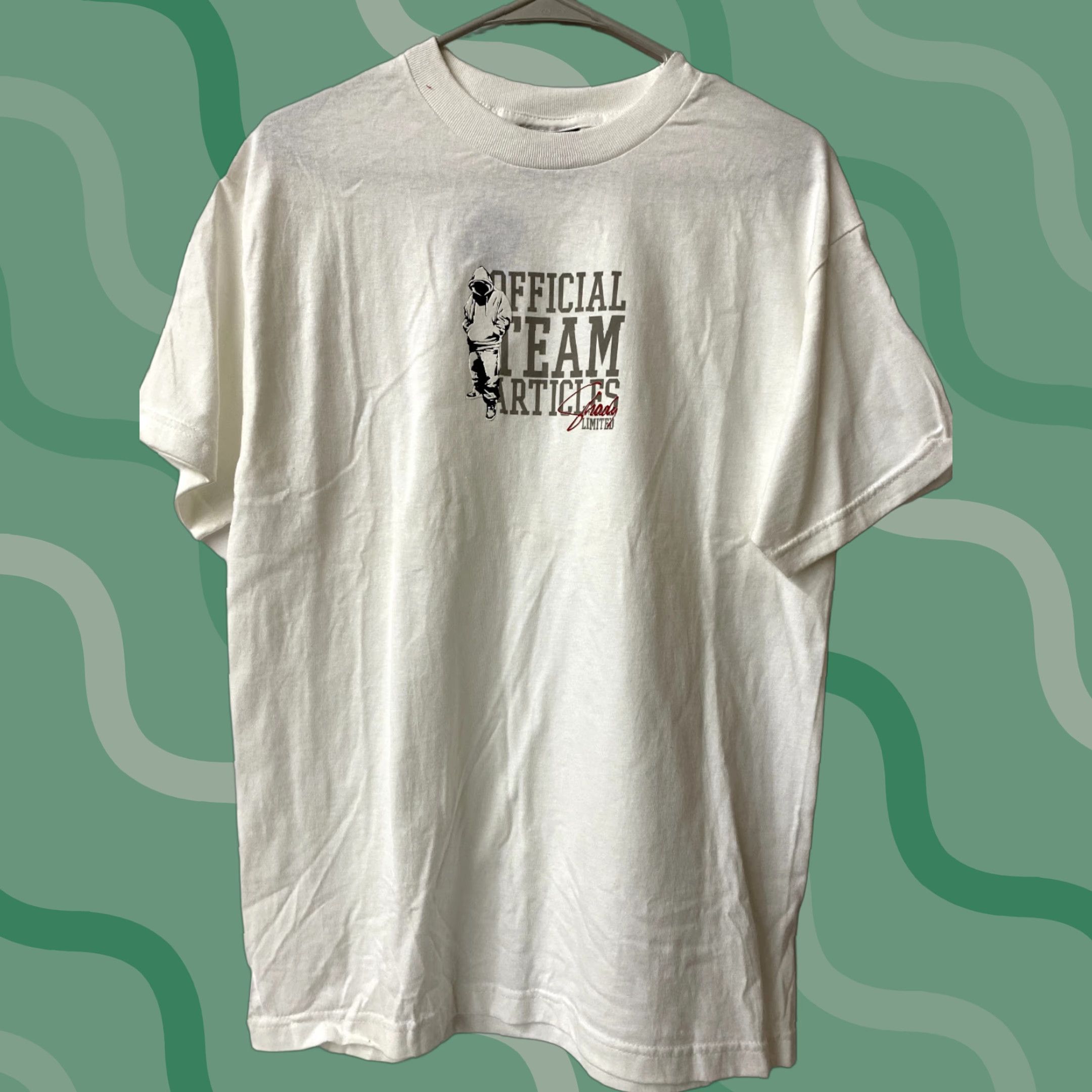 Logo 7 VINTAGE Eminem Shady Official Team Articles Men's T-Shirt SZ S White Logo Y2K Thermal Behaviors? Size US S / EU 44-46 / 1 - 1 Thumbnail