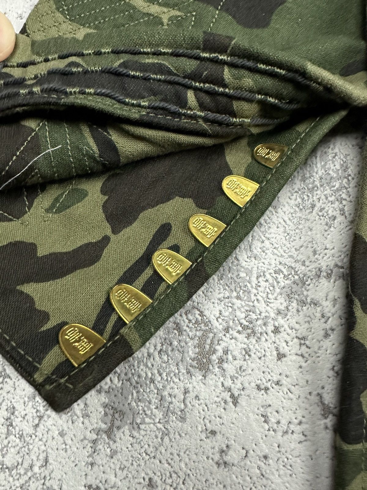 Japanese Brand Vintage Jacket Bomber Toraichi Workwear Gold Button Size US L / EU 52-54 / 3 - 5 Thumbnail
