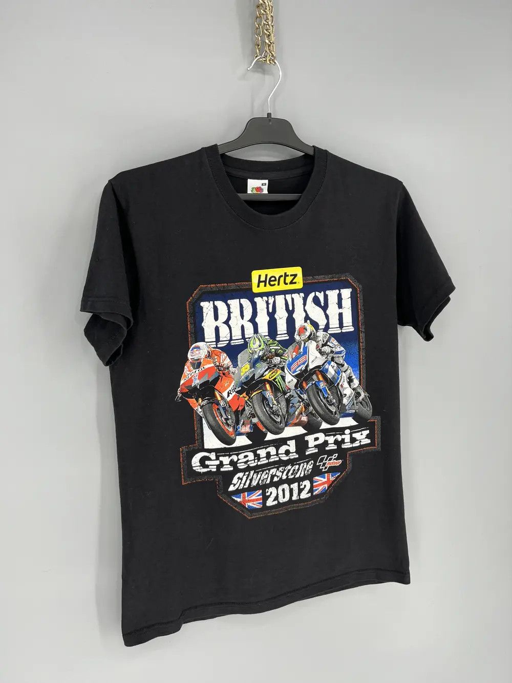 Vintage Vintage 2012 Motocycle Moto British Grand Prix Silverstone Size US M / EU 48-50 / 2 - 2 Thumbnail