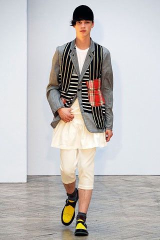 Comme des Garcons Homme Plus CDG Homme Plus - S/S10 Dot Tartan Check Chest Pocket SS Size US M / EU 48-50 / 2 - 1 Thumbnail