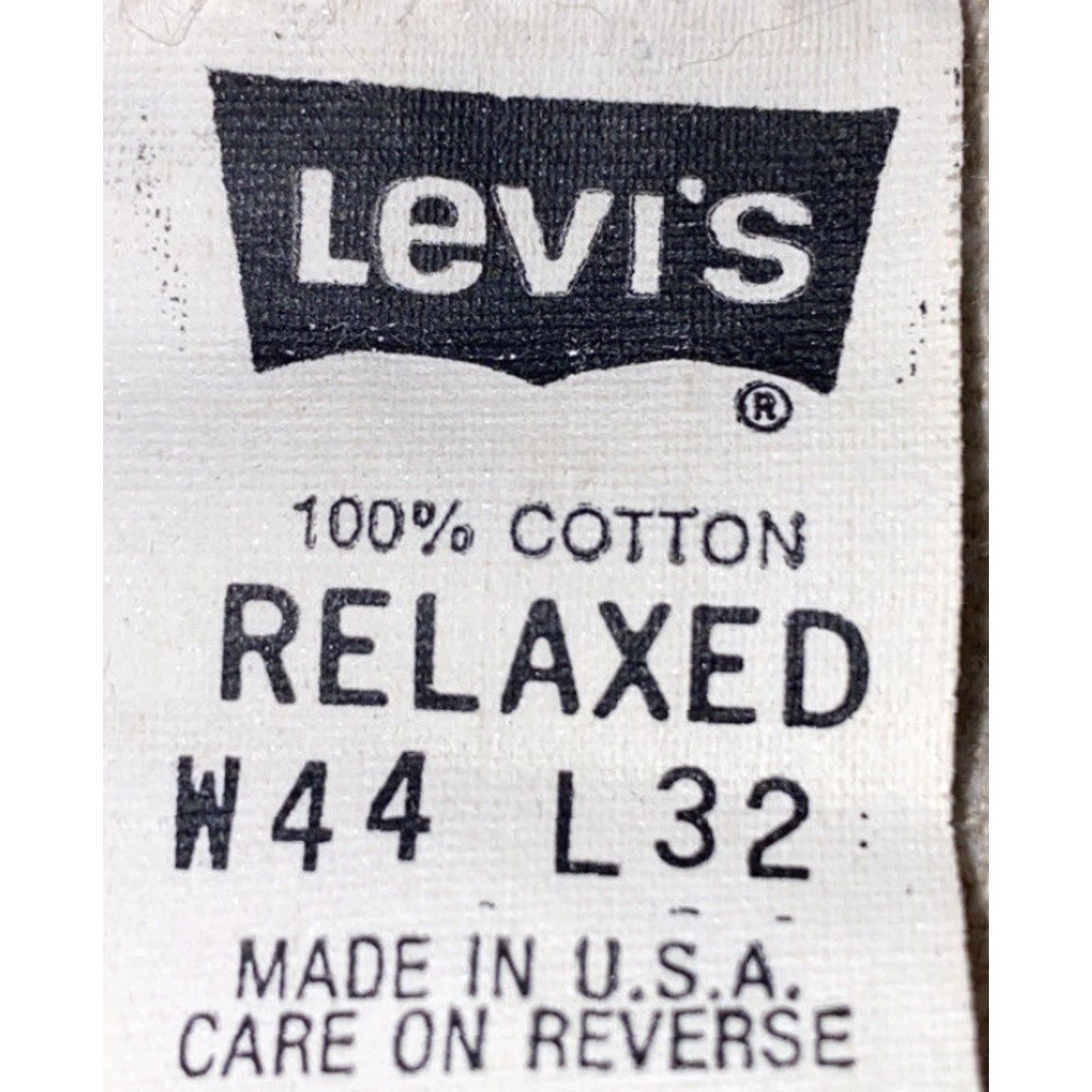 Levi's Vtg Levi’s 540 Jeans 42x27 Beige Relaxed USA Made Men’s Regular Denim Jeans Mens Vintage? No (adjust) Size US 42 / EU 58 - 6 Thumbnail