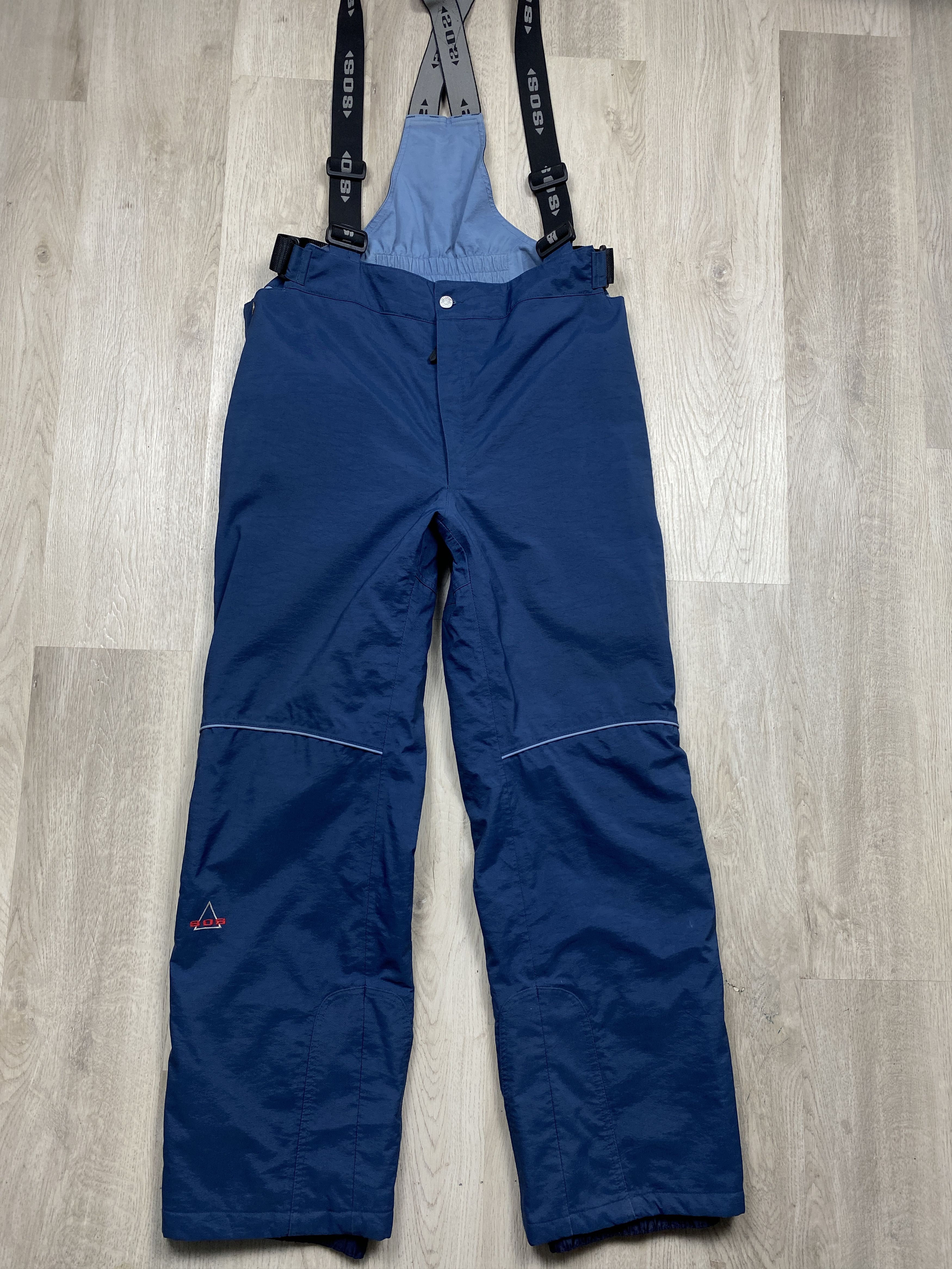 Vintage SOS Sportswear Of Sweden Vintage Mens Overall Ski Pants TNF Size US 38 / EU 54 - 1 Thumbnail