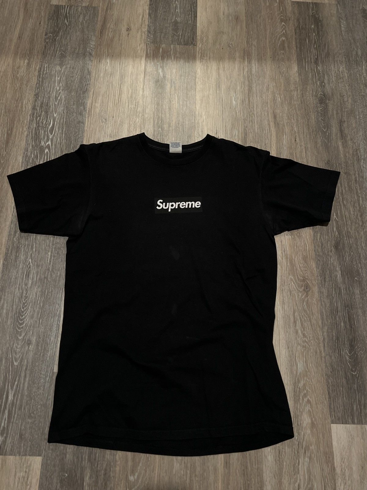 Supreme Supreme Black Box Logo tee 07 friends and family bogo t Size US L / EU 52-54 / 3 - 23 Thumbnail