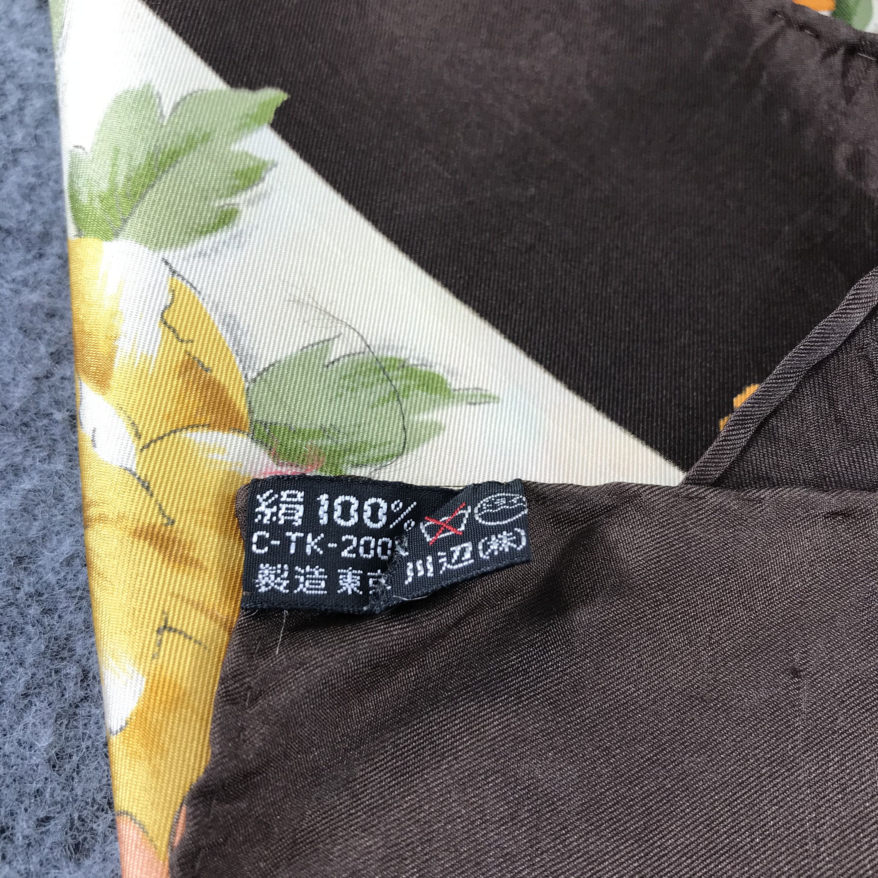 Pierre Cardin Vintage Pierre Cardin Silk Scarf M67 Size ONE SIZE - 8 Thumbnail