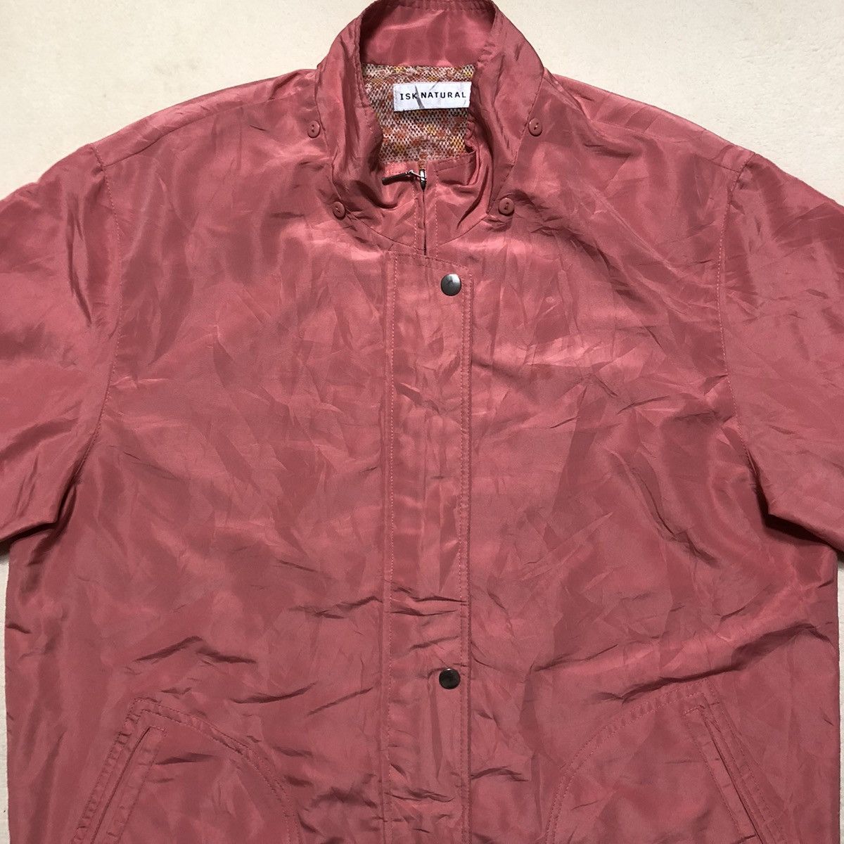Japanese Brand × Vintage Japanese Brand ISK NATURAL Ladies Light Jacket Size XL / US 12-14 / IT 48-50 - 2 Thumbnail
