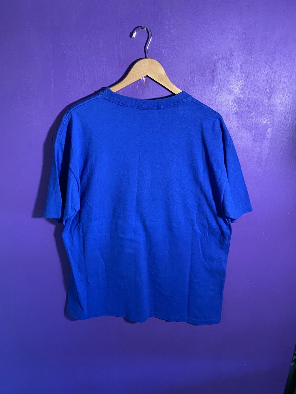NHL × Nutmeg × Vintage Vintage 90s Nutmeg New York rangers gear t-shirt Size US XL / EU 56 / 4 - 2 Thumbnail