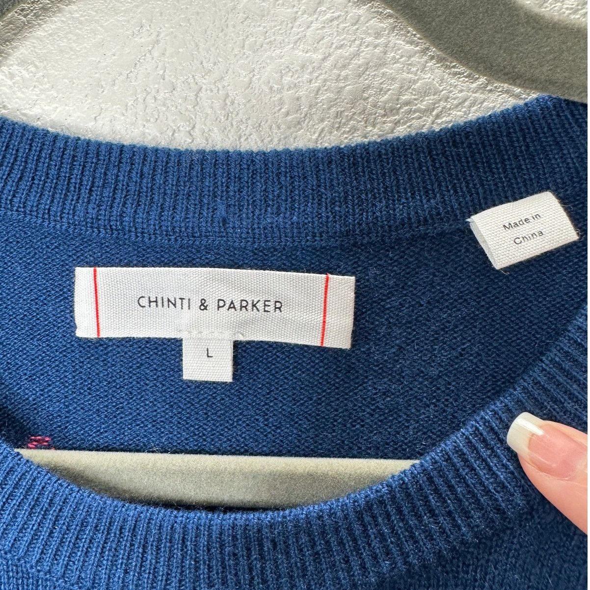 CHINTI & PARKER Chinti & Parker Navy Multi Star Long Sleeve CrewSweater L Size L / US 10 / IT 46 - 7 Thumbnail