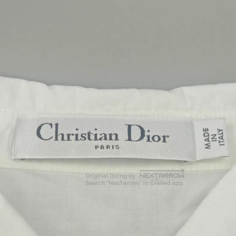 Dior Dior White coconut bee embroidery shirt Size XXS / US 00 / IT 34 - 5 Thumbnail