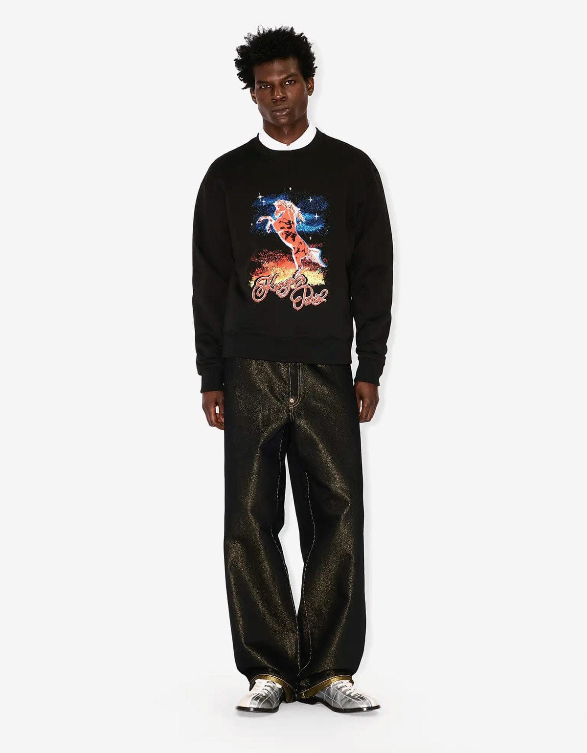 Kenzo Kenzo Black 'Lunar New Year' Sweatshirt Size US XXL / EU 58 / 5 - 5 Thumbnail