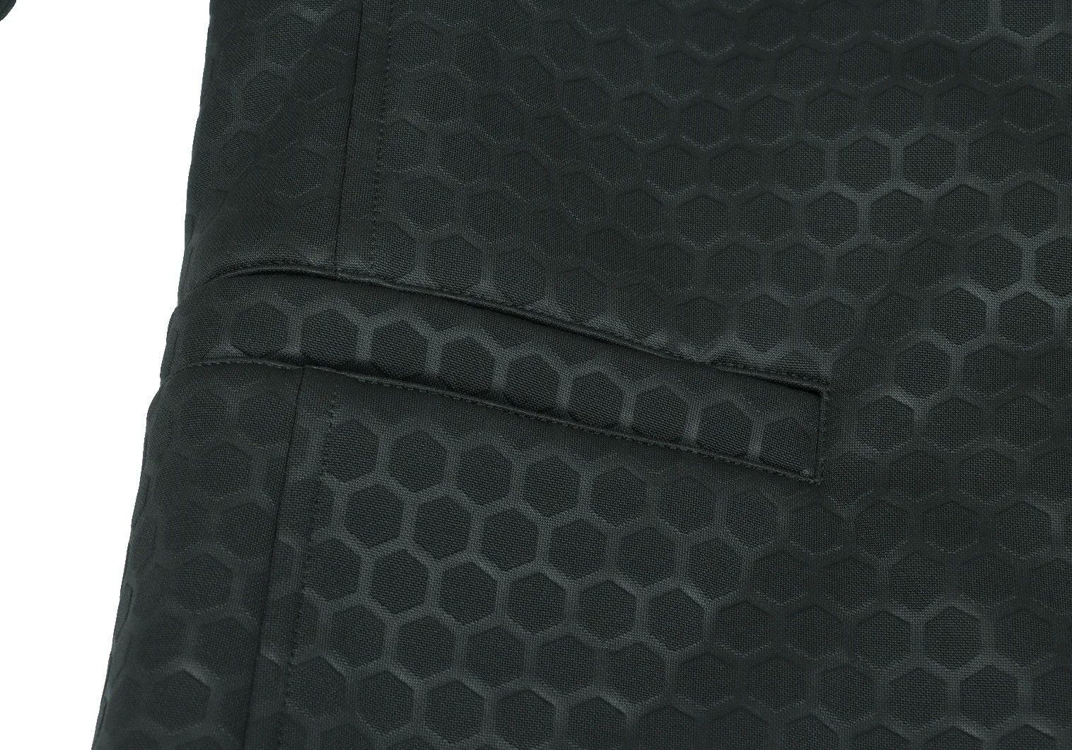 Issey Miyake Hexagon Embossed Hook Jacket in Deep Green Size US M / EU 48-50 / 2 - 10 Thumbnail