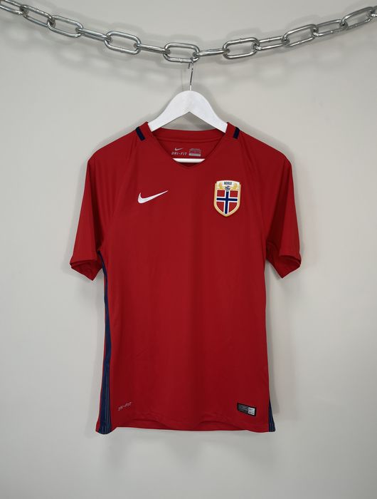 Nike Nike Norway Norge 2016-17 Home Football Soccer Jersey Shirt | Grailed