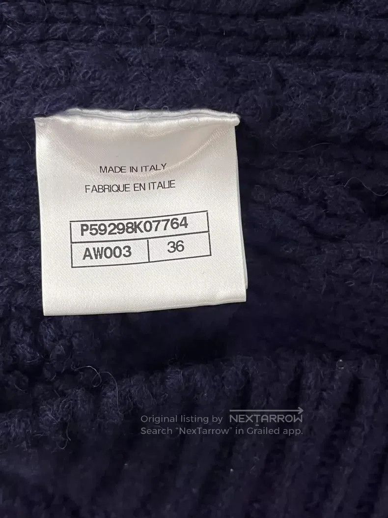 Chanel Chanel German Hamburg series navy collar hemp sweater Size XS / US 0-2 / IT 36-38 - 4 Thumbnail