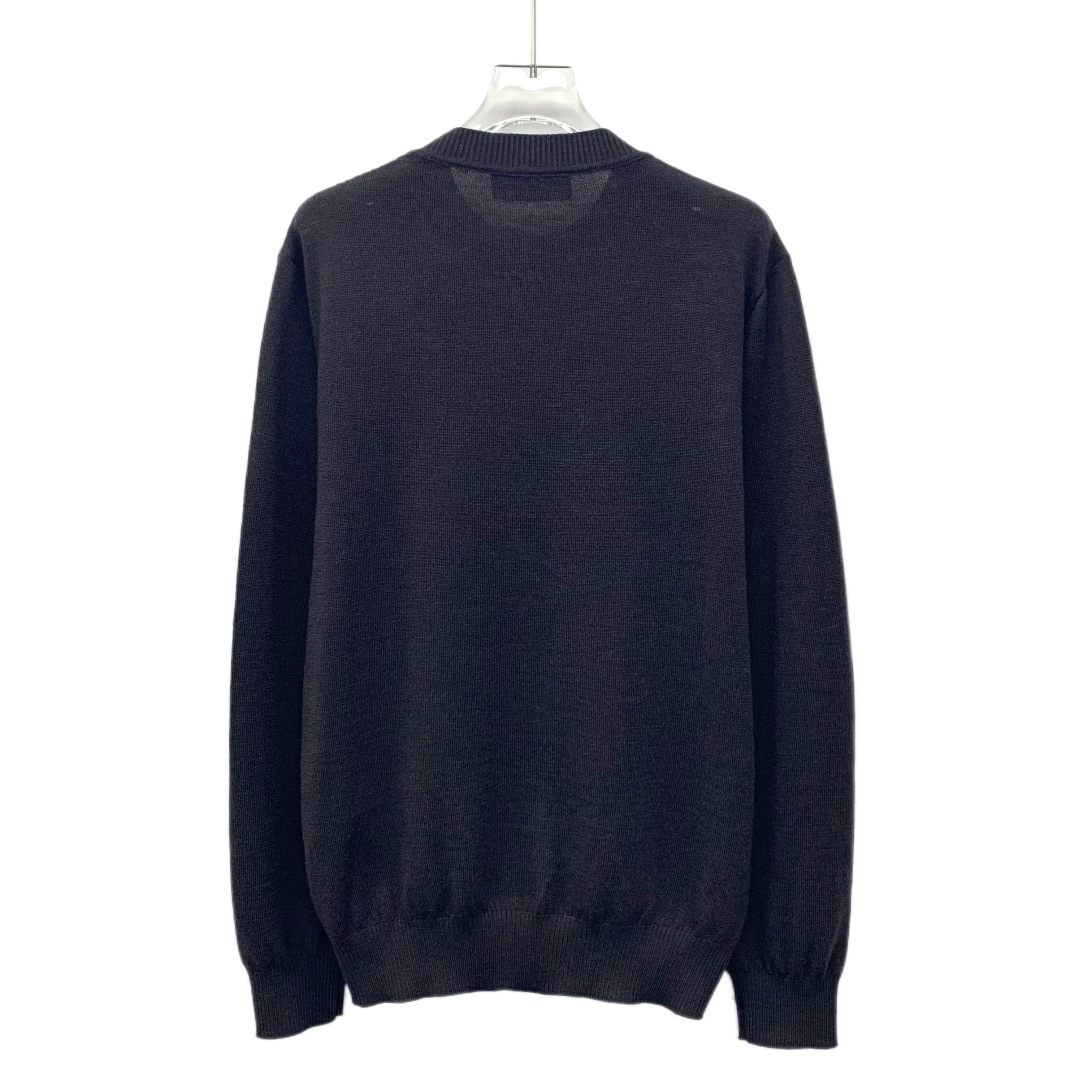 Fendi Fendi Colorblock Logo Wool Crewneck Sweater (Size M) Size M / US 6-8 / IT 42-44 - 6 Thumbnail