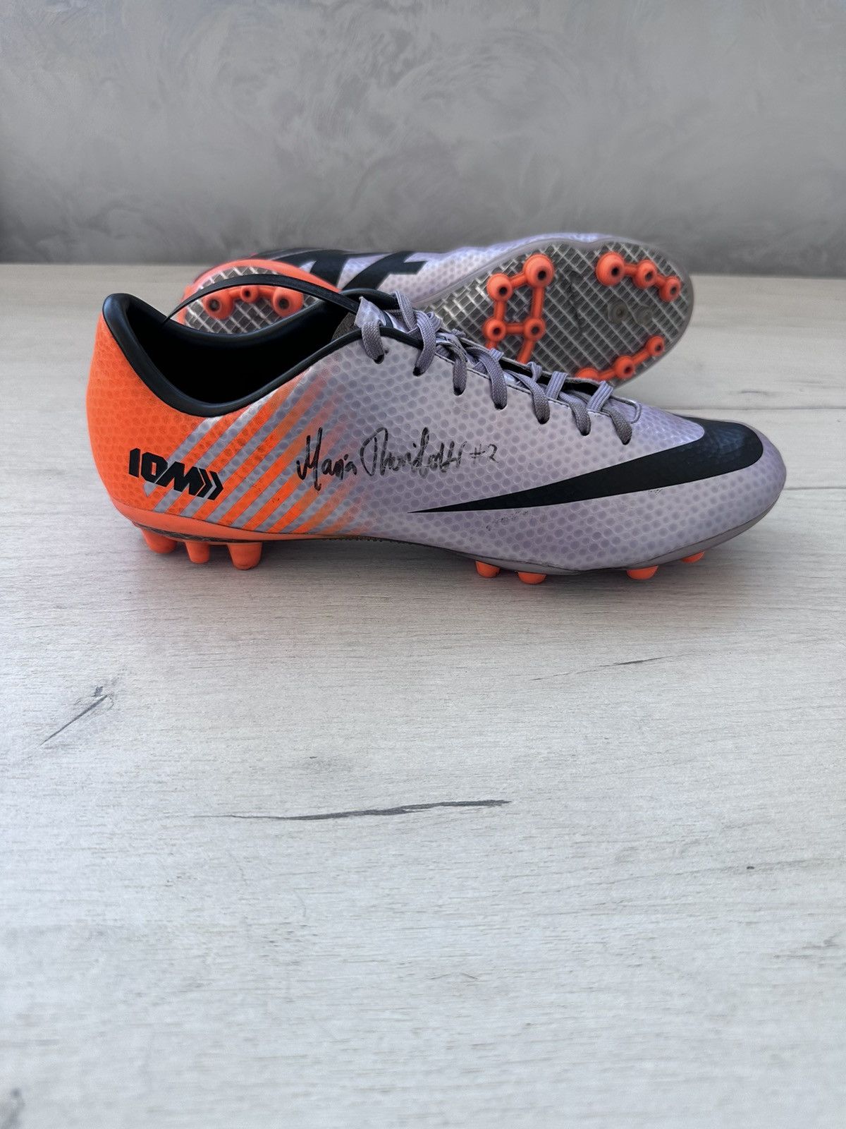 Nike Nike Mercurial Vapor 9 AG Football Soccer Cleats Boots Size US 7.5 / EU 40-41 - 4 Thumbnail