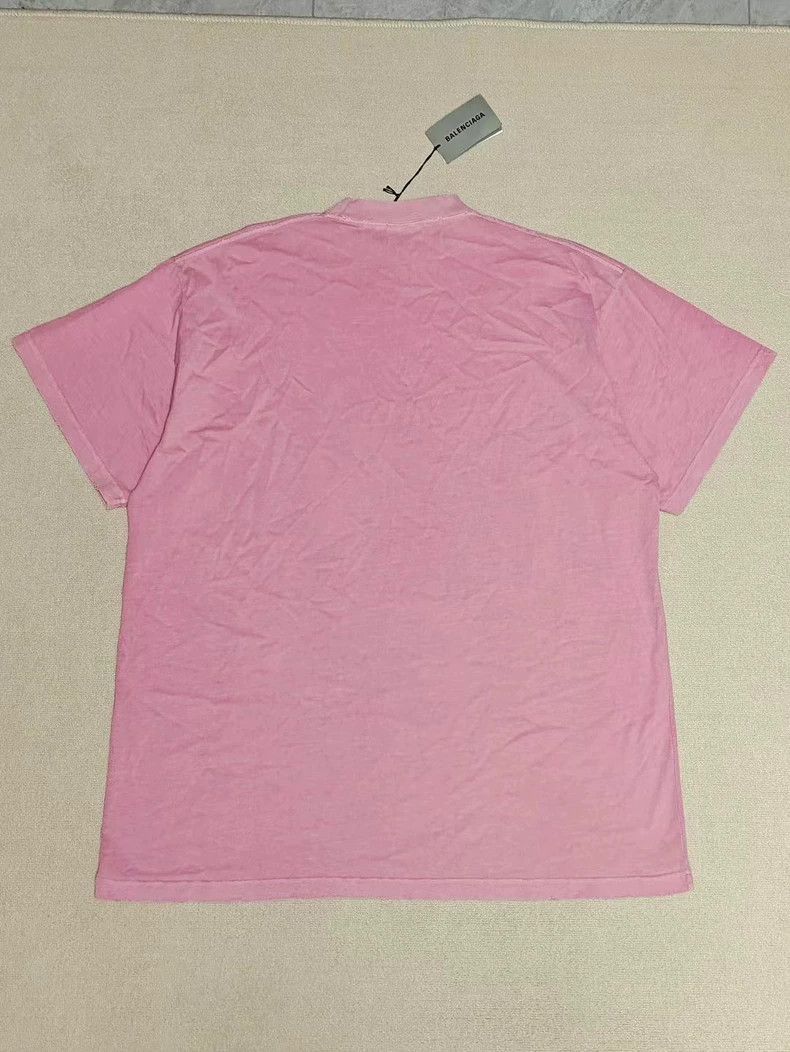 Balenciaga Balenciaga 24Fall Pink Pair Moon Tower Short Sleeve-2506 Size US L / EU 52-54 / 3 - 2 Thumbnail