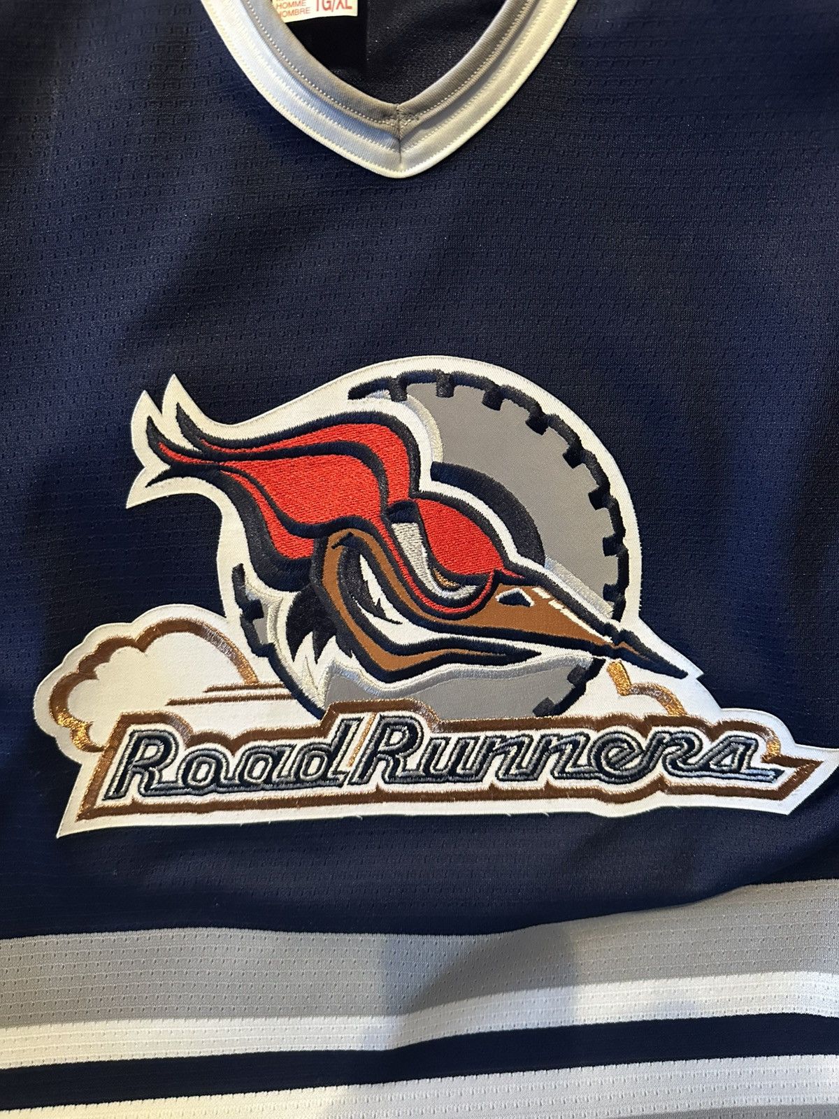 NHL Edmonton Roadrunners Authentic Jersey RARE Size US XL / EU 56 / 4 - 3 Thumbnail