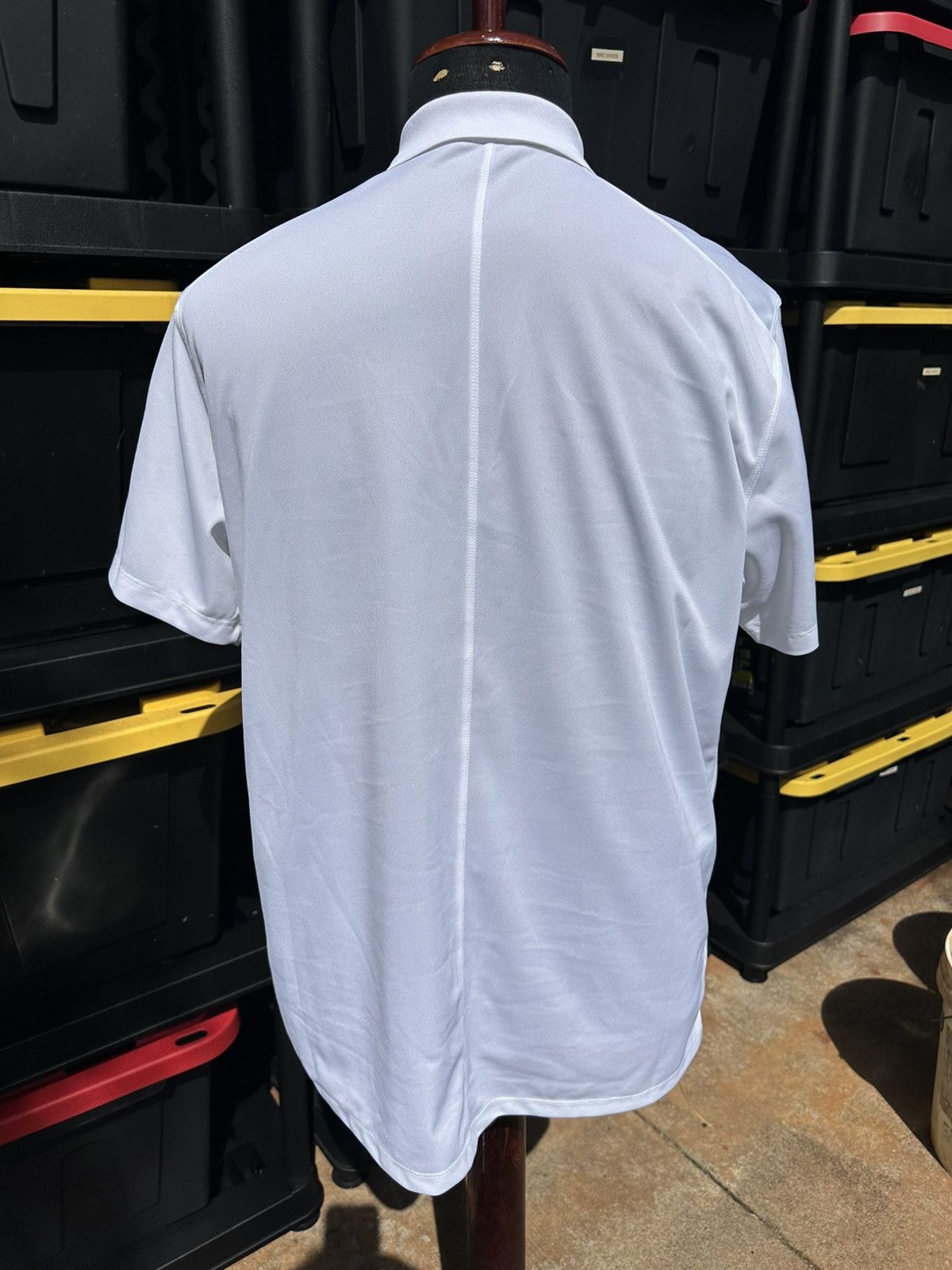 Nike Nike Iolani Classic Honolulu White Polo Shirt Men's Large Size US L / EU 52-54 / 3 - 2 Thumbnail