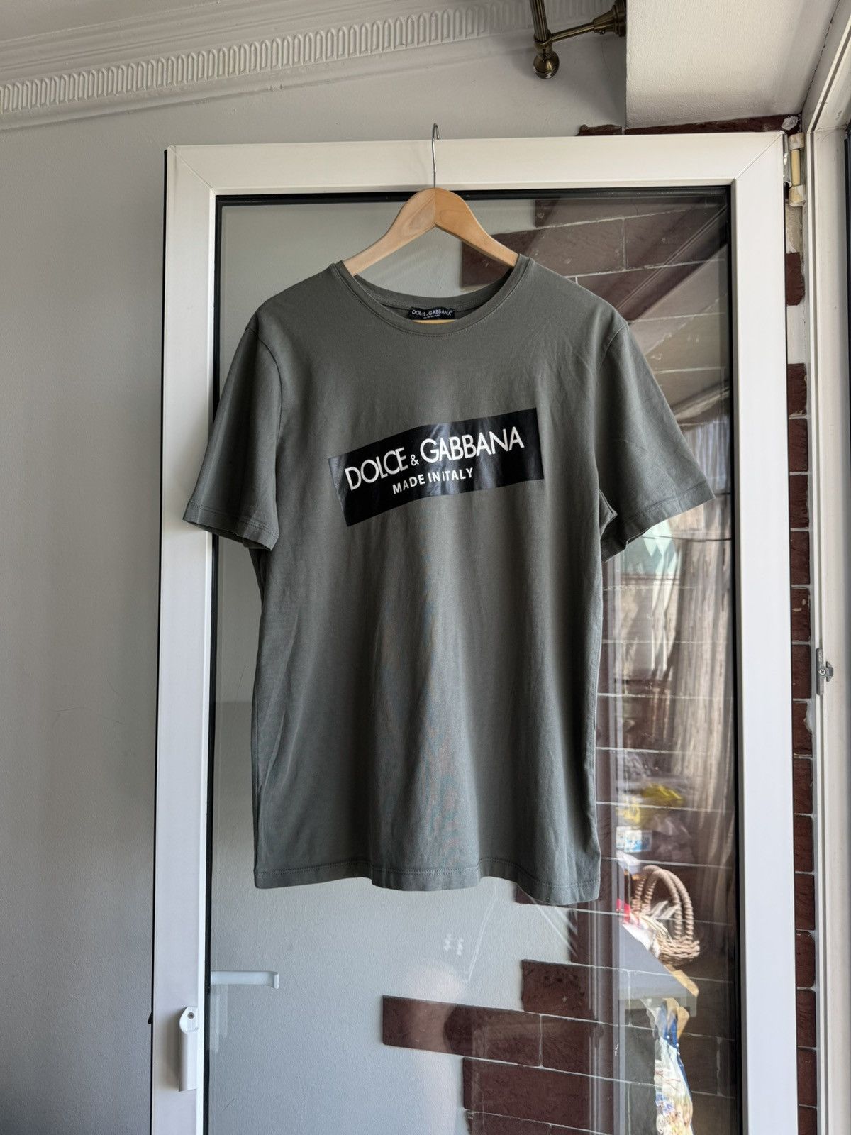 Dolce & Gabbana Dolce&Gabbana Big Logo Tshirt Size US M / EU 48-50 / 2 - 1 Thumbnail