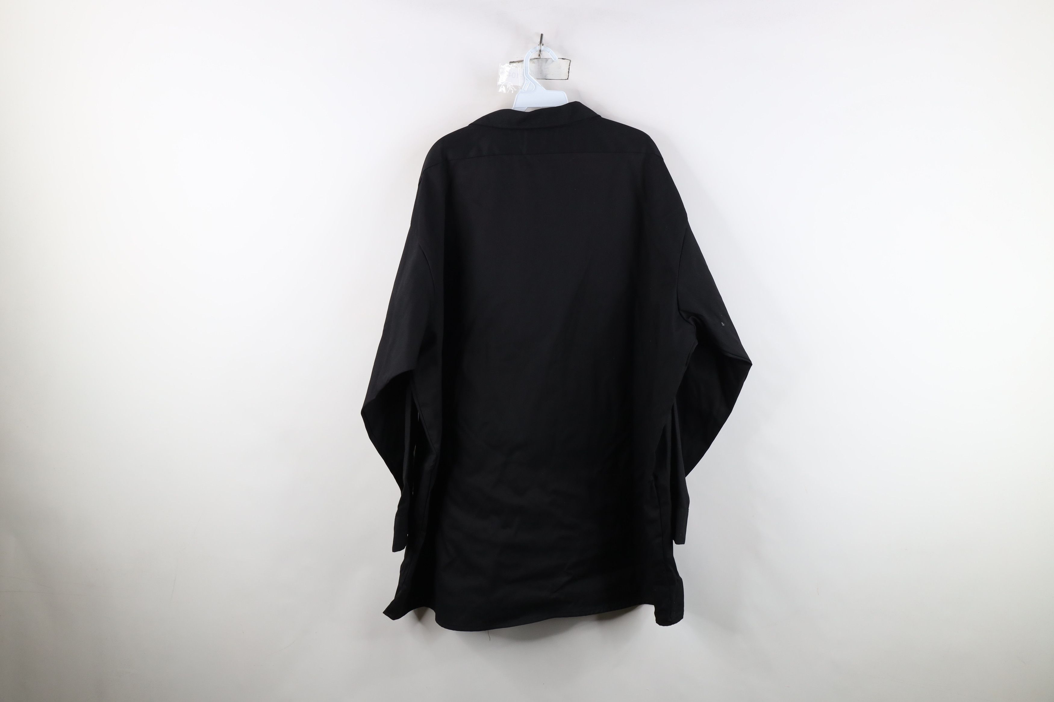Dickies Vintage 90s Dickies Workwear Mechanic Button Shirt Black USA Size US XL / EU 56 / 4 - 10 Thumbnail