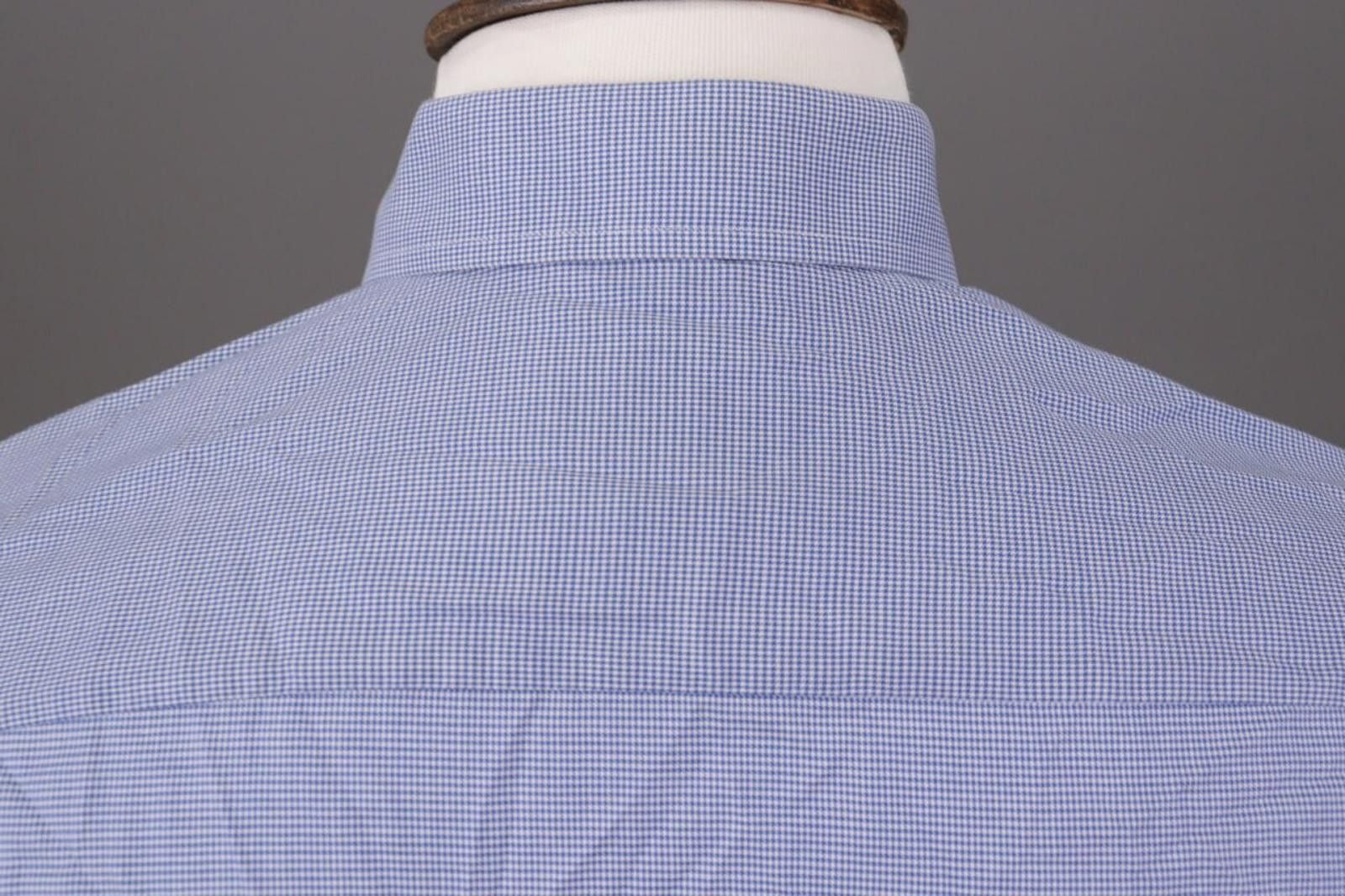 Eton Eton Contemporary Blue Check Extra Shirt Size 39 / 15 1/2 Size US M / EU 48-50 / 2 - 12 Thumbnail