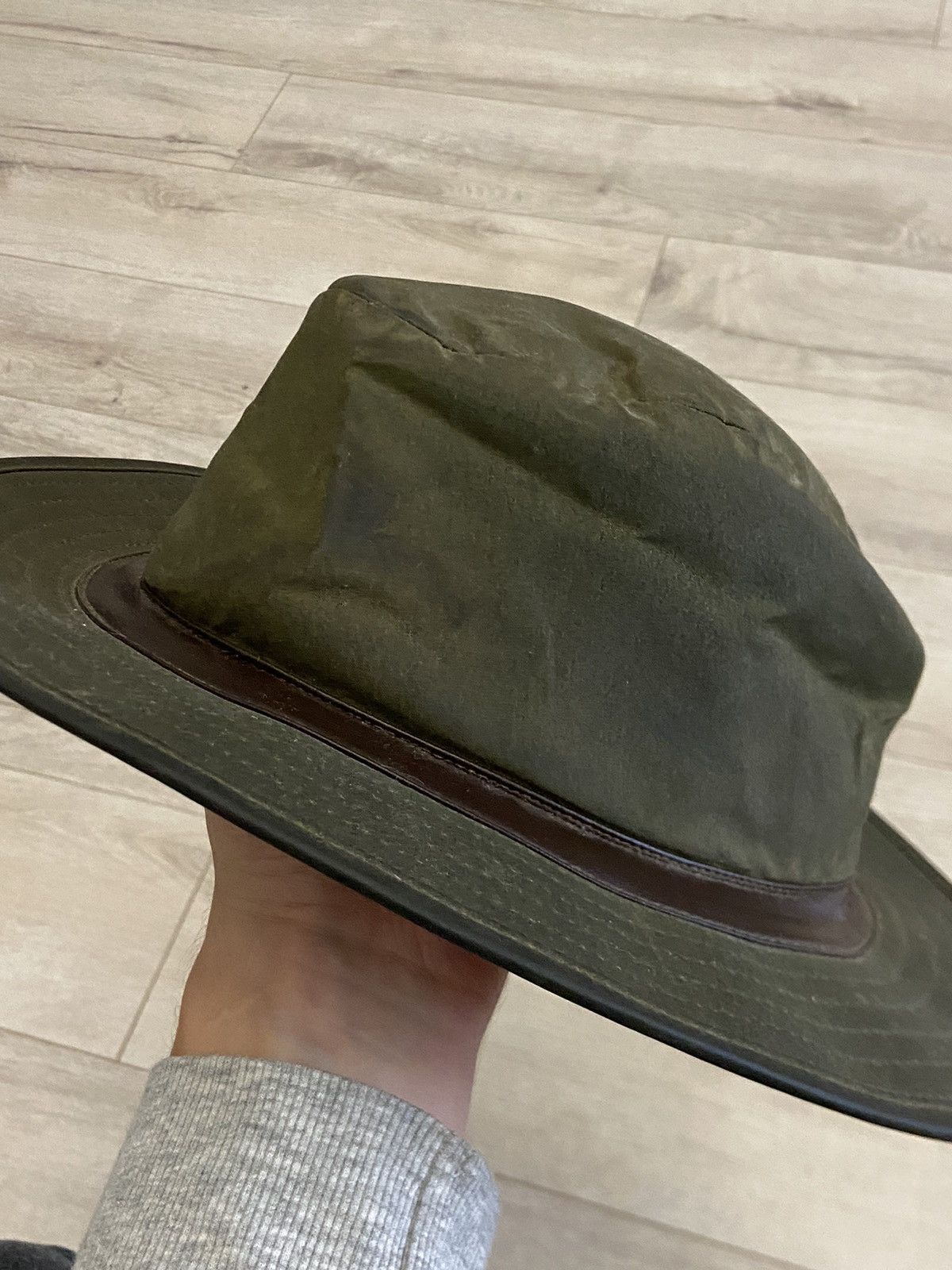 Barbour Vintage 90s Barbour Bucket Cap Hat Streetwear Нуре Size ONE SIZE - 12 Thumbnail