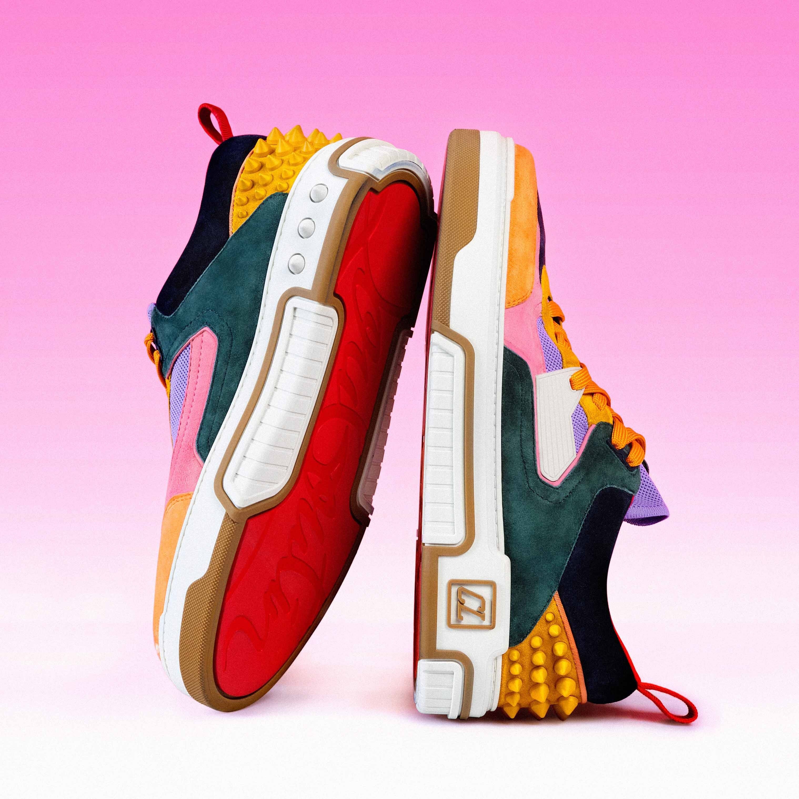 Christian Louboutin oc11z0325 Astroloubi Sneaker in Multicolor Size US 7 / IT 37 - 7 Thumbnail