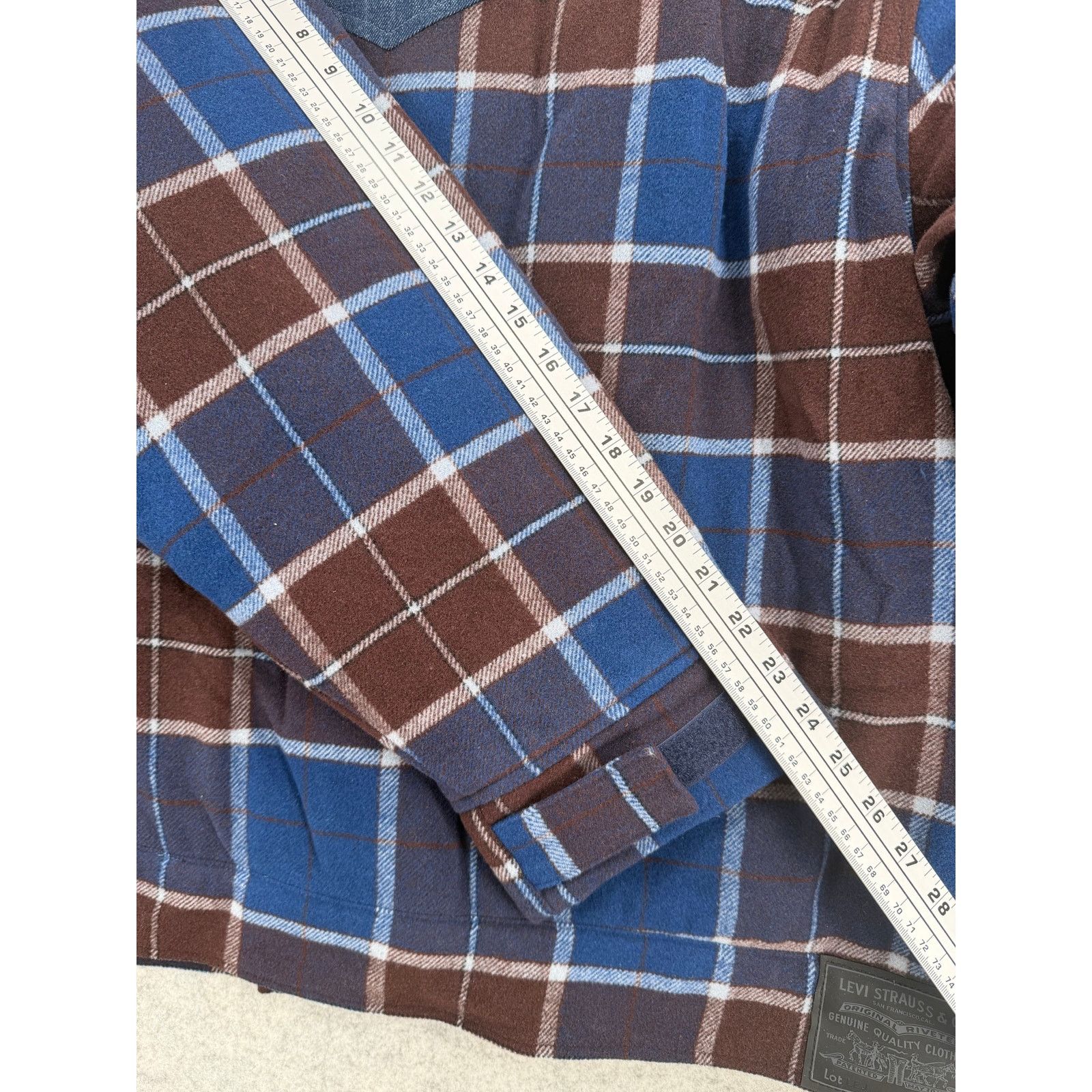 Levi's NWT Levi's Webster Western Crandle Plaid Allspice Puffer Size US XXL / EU 58 / 5 - 10 Thumbnail