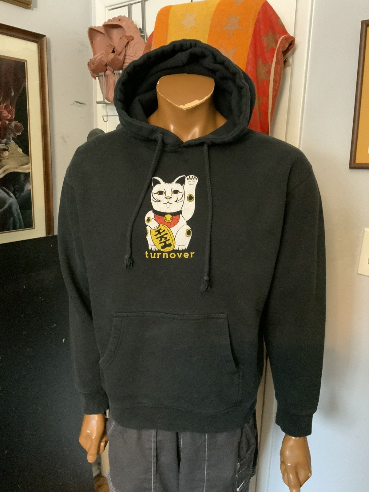 Independent Trading Co. Turnover Indie Punk Rock Band Maneki Neko Japanese Hoodie Size US M / EU 48-50 / 2 - 10 Thumbnail