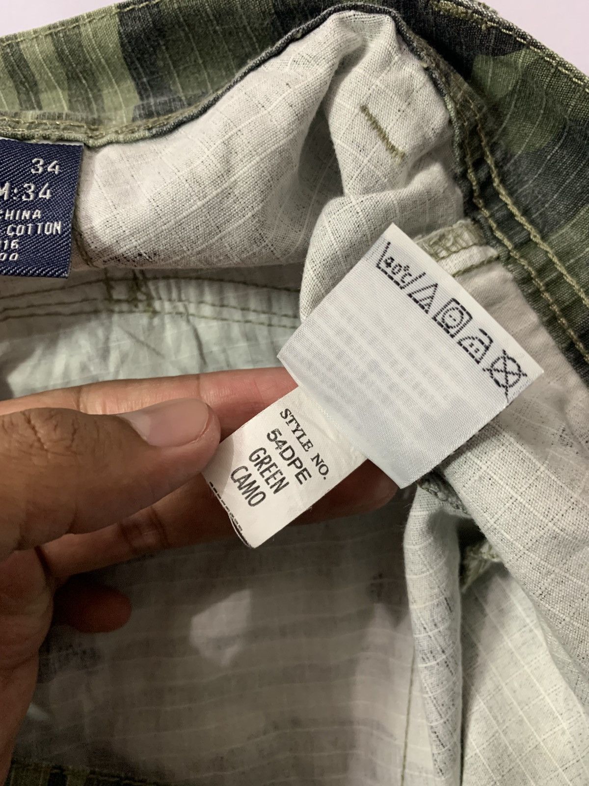 Pelle Pelle Vintage 90s Marc Buchanan Pelle Pelle Multi Pocket Cargo Size US 34 / EU 50 - 10 Thumbnail