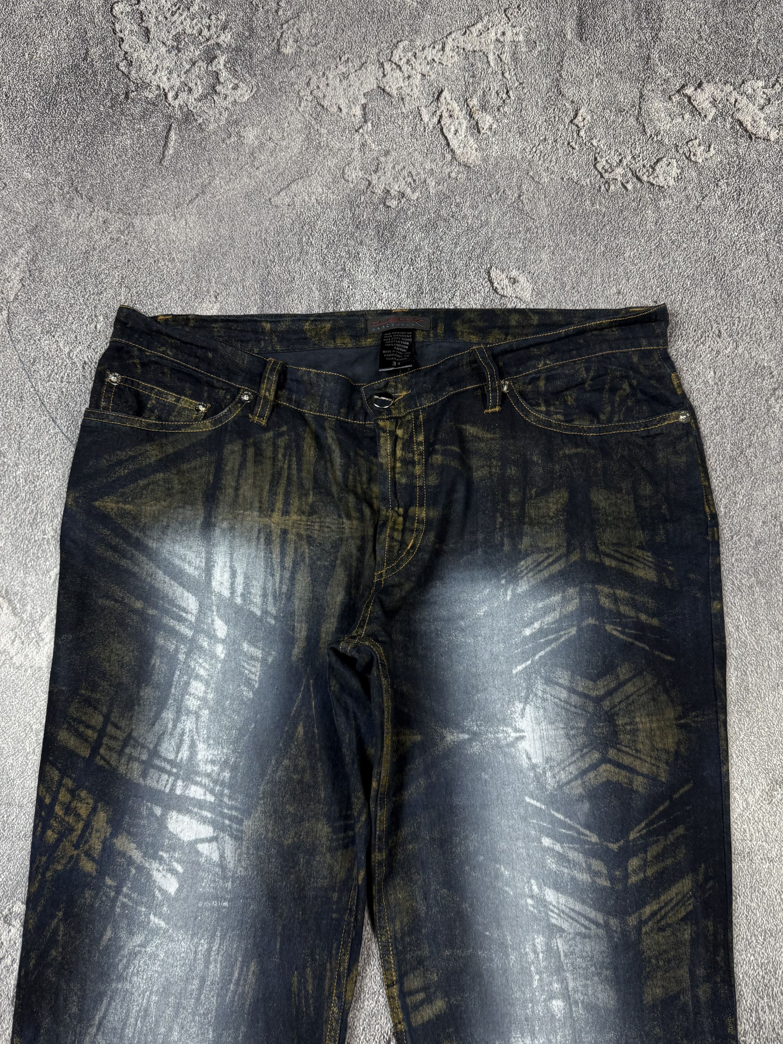 Custo Barcelona Y2K Custo Barcelona Flared Bootcut Lightweight Pants Size 31" - 9 Thumbnail