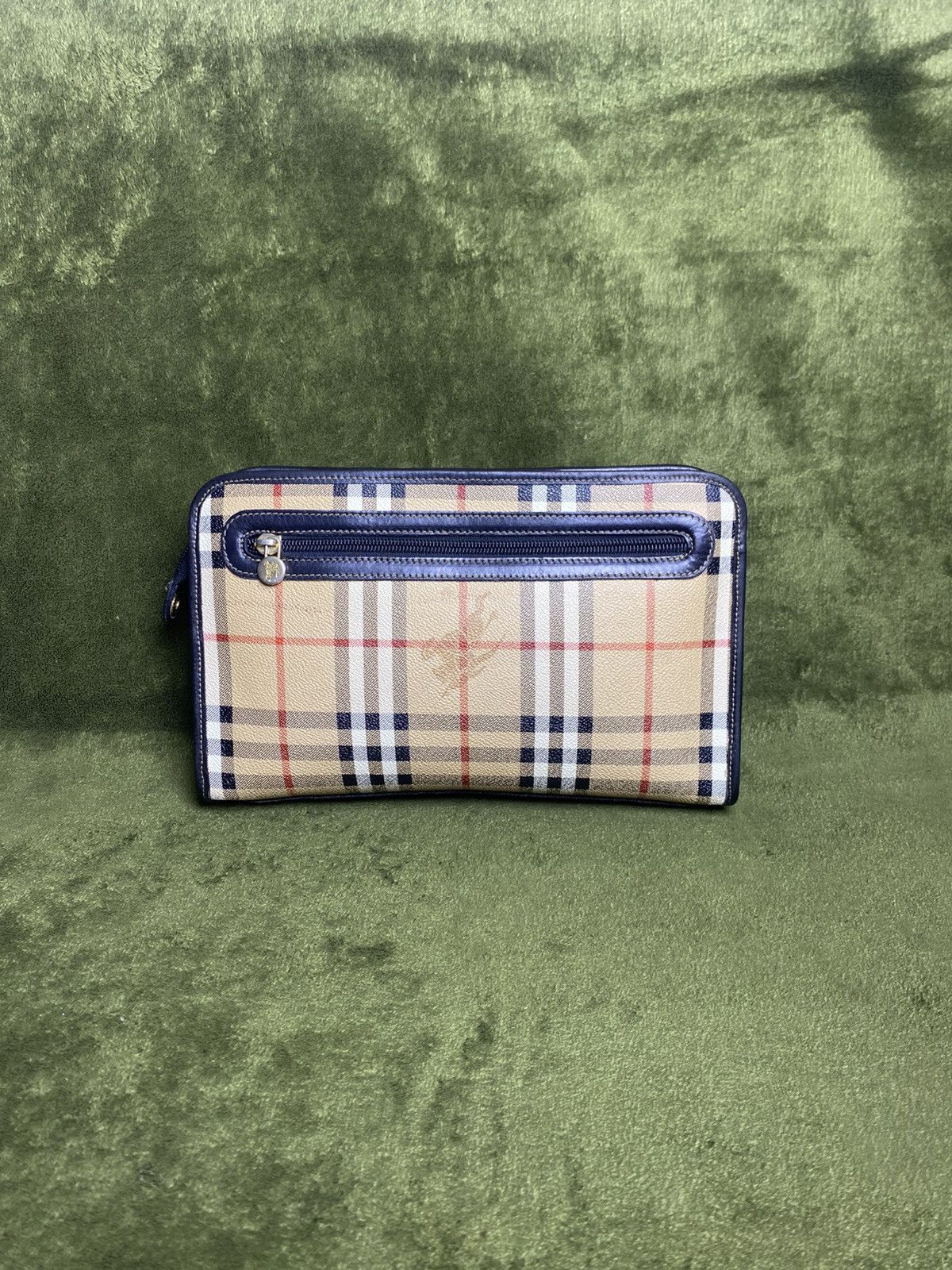 Burberry Vintage BURBERRY nova check clutch bag canvas leather Size ONE SIZE - 2 Thumbnail