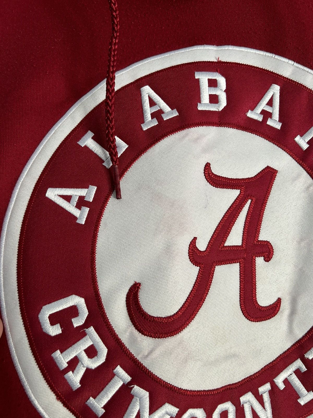 Nike × Vintage Vintage Alabama Crimson Tide Cooper #9 Hoodie Nike NCAA Size US XXL / EU 58 / 5 - 4 Thumbnail