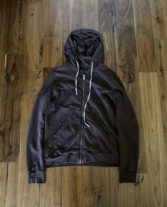 Rick Owens Rick Owens FW14 Blood Jason Zip Up Hoodie | Grailed