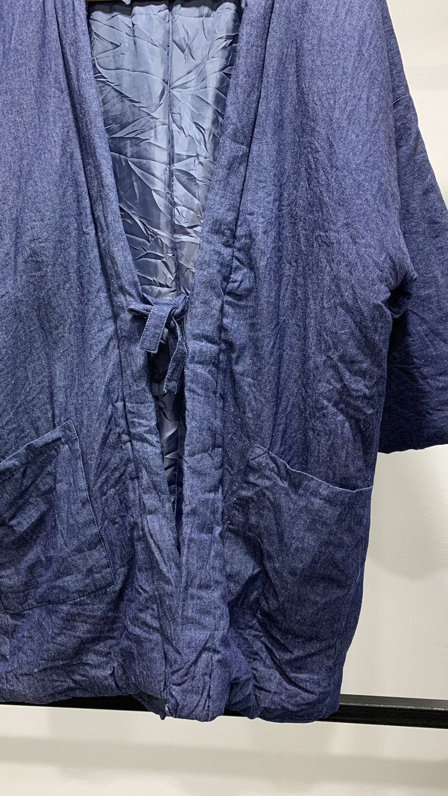 Japanese Brand Yoichi Denim Kimono Quilted Puffer Kapital Size US L / EU 52-54 / 3 - 3 Thumbnail